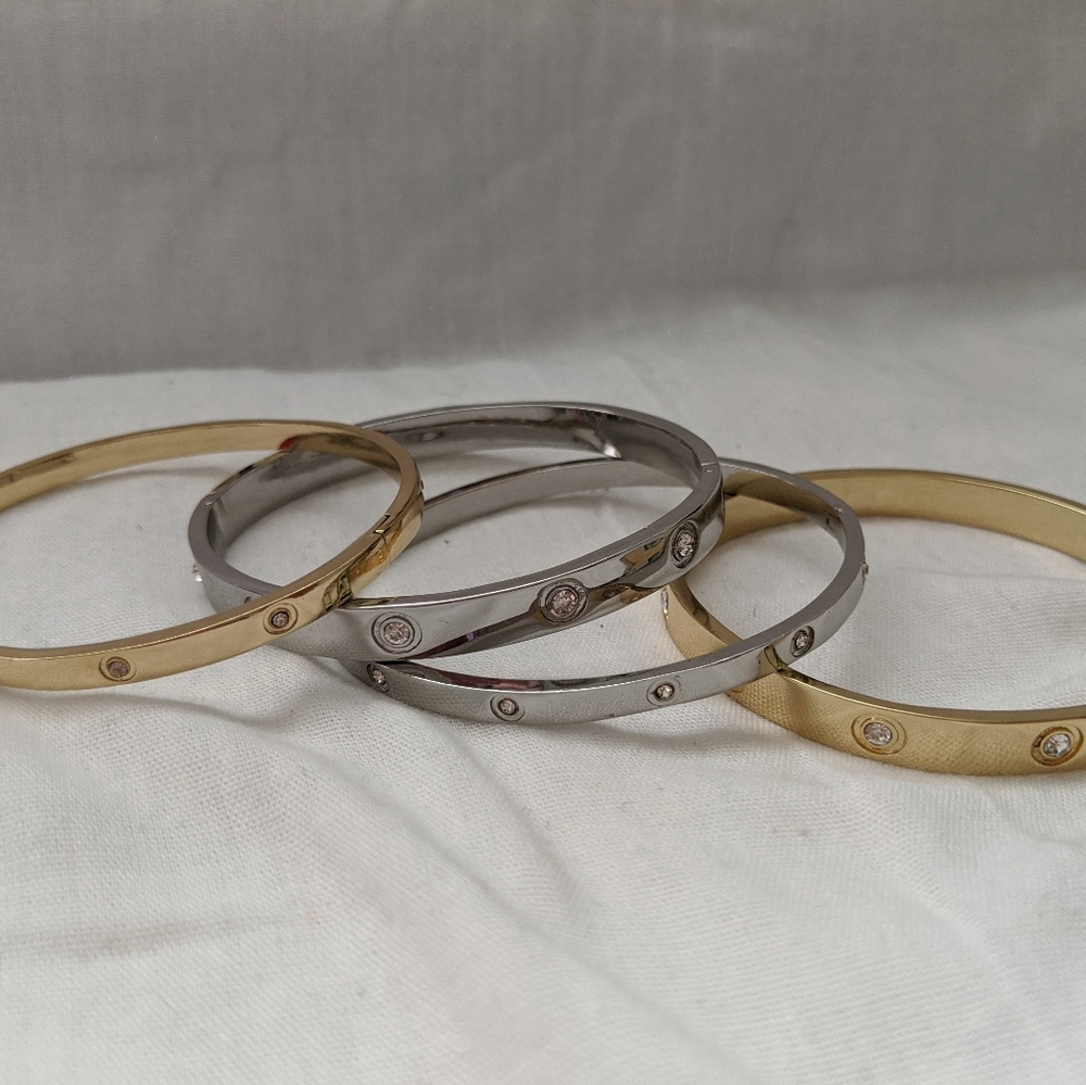 Five Bangle Bracelets - Picture 2 of 7